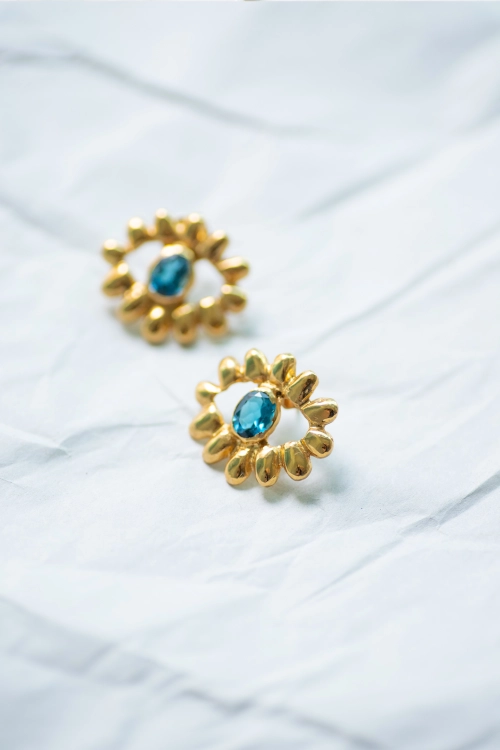 Pendientes Oráculo London Blue